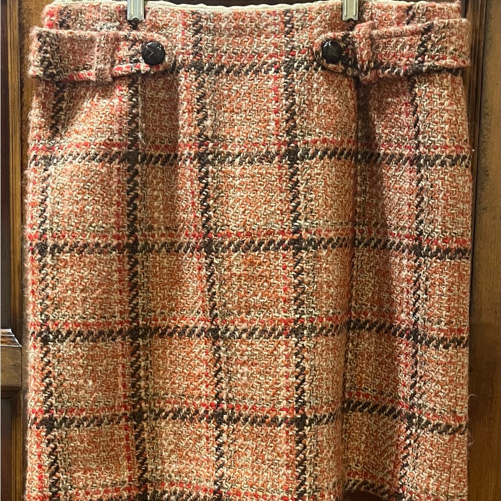 Talbots Tweed A-Line Skirt